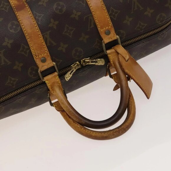 LOUIS VUITTON Monogram Keepall 45 Boston Bag M41428 LV Auth 134772 - Picture 8 of 16